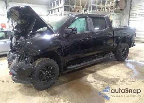 2020 Chevrolet Silverado 1500 4Wd Short Bed Lt Trail Boss from USA, damaged, VIN 1GCPYFEL2LZ350761